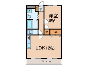 ストーク利倉の物件間取画像